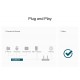 TP-LINK desktop switch TL-SG1005P-PD, 5x Gigabit θύρες, PoE+, UN/1.0