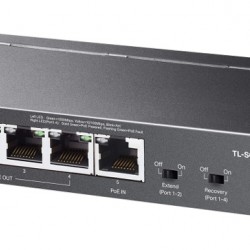 TP-LINK desktop switch TL-SG1005P-PD, 5x Gigabit θύρες, PoE+, UN/1.0