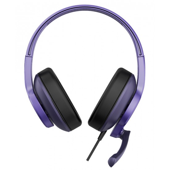 SADES gaming headset UPOWER, 3.5mm σύνδεση, 40mm, μωβ