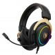SADES gaming headset Alchemist, USB σύνδεση, 50mm, V7.1 surround, ENC, RGB, multi-platform, μαύρο