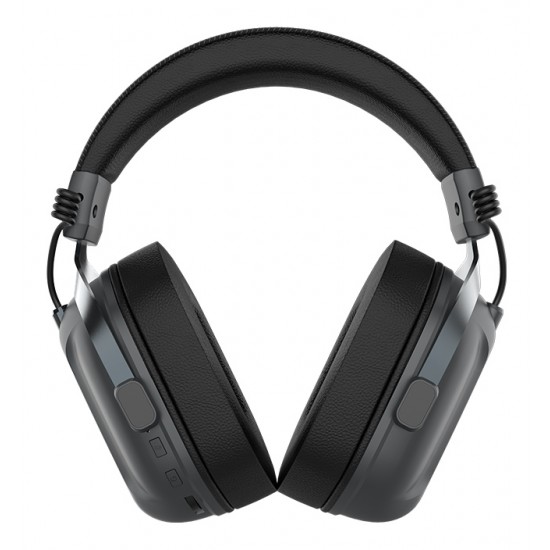 SADES gaming headset Defender, ασύρματα & ενσύρματα, 50mm, 1050mAh, RGB, multi-platform, μαύρο