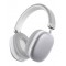 CELEBRAT headphones A39, ασύρματα & ενσύρματα, micro SD, 40mm, 400mAh, ασημί