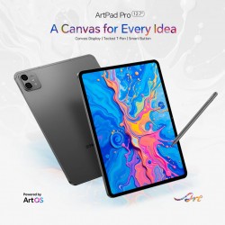 TECLAST tablet ArtPad Pro, 12.7", 8/256GB, 4G, Android 15, 10000mAh, γκρι