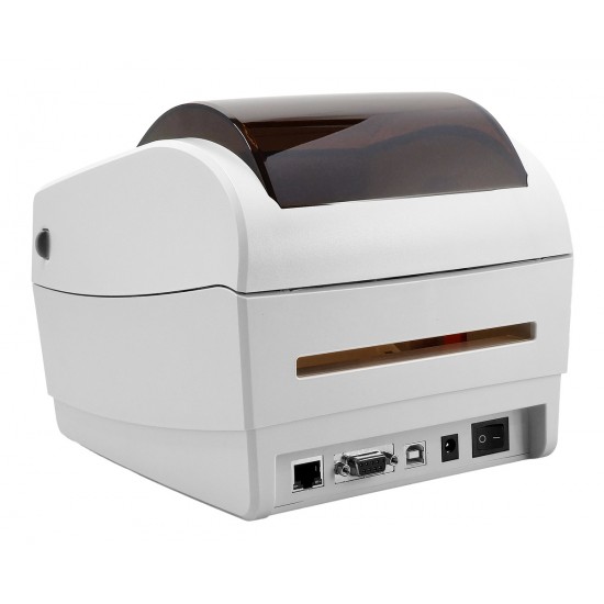POWERTECH θερμικός εκτυπωτής ετικετών PT-1509, USB/Ethernet/Serial/Bluetooth, λευκός