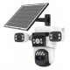 VSTARCAM smart ηλιακή κάμερα BG621SR, triple lens, 2MP, 4G, SD, PTZ, IP66