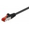 GOOBAY καλώδιο δικτύου 68701, CAT 6 S/FTP, copper, 250MHz, 50m, μαύρο