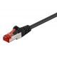 GOOBAY καλώδιο δικτύου 68701, CAT 6 S/FTP, copper, 250MHz, 50m, μαύρο