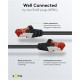 GOOBAY καλώδιο δικτύου 68701, CAT 6 S/FTP, copper, 250MHz, 50m, μαύρο