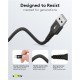 GOOBAY καλώδιο USB-C σε USB 74527, 60W, 480Mbps, 2m, μαύρο