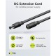 GOOBAY καλώδιο προέκτασης τροφοδοσίας 71401, 5.5x2.5mm, 3m, μαύρο
