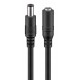 GOOBAY καλώδιο προέκτασης τροφοδοσίας 71401, 5.5x2.5mm, 3m, μαύρο