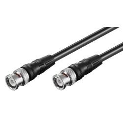 GOOBAY καλώδιο BNC 50074, RG59, 75 ohm, 5m, μαύρο