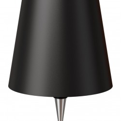 POWERTECH LED φωτιστικό για μπουκάλι HLL-0197, ρυθμιζόμενο, επαναφορτιζόμενο, μαύρο