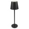 POWERTECH LED επιτραπέζιο φωτιστικό HLL-0193, ρυθμιζόμενο, επαναφορτιζόμενο, μαύρο