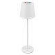POWERTECH LED επιτραπέζιο φωτιστικό HLL-0196, RGB, ρυθμιζόμενο, επαναφορτιζόμενο, λευκό