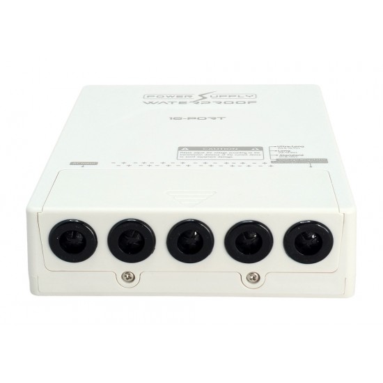 FOLKSAFE τροφοδοτικό συστημάτων CCTV FS-DC121608W, 16 εξόδων, 12V/8A, αδιάβροχο IP65