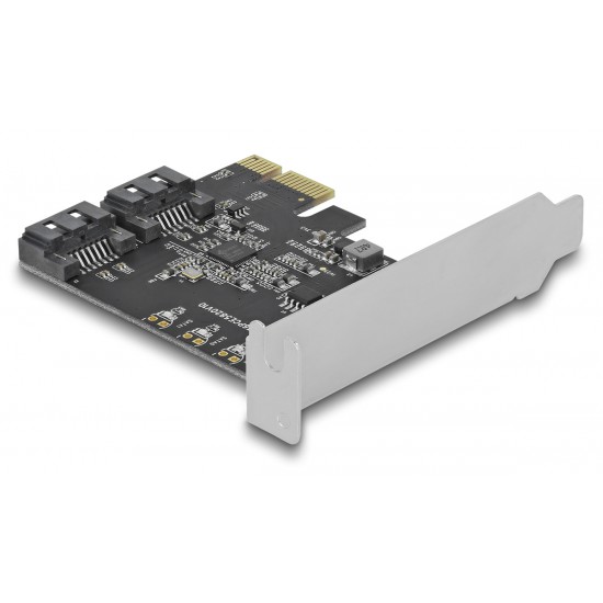 DELOCK κάρτα επέκτασης PCIe σε 2x SATA 90431, 6Gb/s