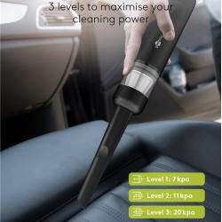 GOOBAY 2 σε 1 σκουπάκι χειρός & air duster 77829, 120W, 6000mAh, μαύρο