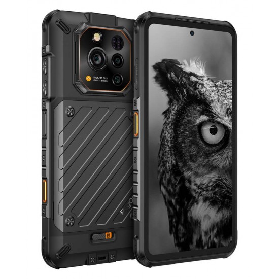 RUGONE smartphone Xever 7, 6.67", 12/512GB, 5G, 5550mAh, IP68/IP69K/MIL-STD-810H, μαύρο