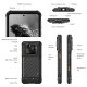 RUGONE smartphone Xever 7, 6.67", 12/512GB, 5G, 5550mAh, IP68/IP69K/MIL-STD-810H, μαύρο