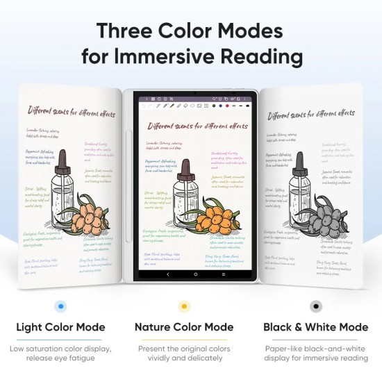 XP-PEN έγχρωμο ψηφιακό σημειωματάριο Magic Note Pad με γραφίδα, 10.95", 6/128GB, Android 14, 8000mAh, λευκό