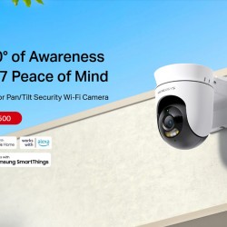 MERCUSYS smart κάμερα MC500, 1080p, WiFi, PTZ, SD, IP65, EU/1.0