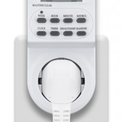 GOOBAY ψηφιακός χρονοδιακόπτης ρεύματος 51277, λευκός