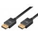 GOOBAY καλώδιο DisplayPort 77443, 8K/120Hz, 40 Gbps, 2m, μαύρο