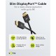 GOOBAY καλώδιο DisplayPort 77443, 8K/120Hz, 40 Gbps, 2m, μαύρο