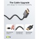 GOOBAY καλώδιο DisplayPort 77442, 8K/120Hz, 40 Gbps, 1m, μαύρο