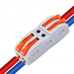 POWERTECH κλέμα σύνδεσης καλωδίων TOOL-0103, 2pin προς 2pin, 10τμχ