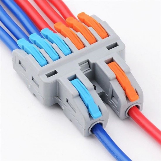 POWERTECH κλέμα σύνδεσης καλωδίων TOOL-0108, 6pin προς 2pin, 5τμχ
