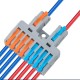 POWERTECH κλέμα σύνδεσης καλωδίων TOOL-0109, 8pin προς 2pin, 5τμχ