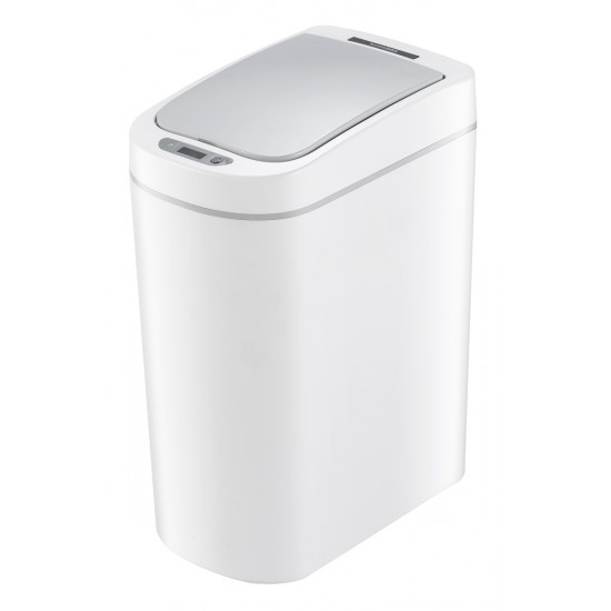 HOME USE κάδος απορριμμάτων HUH-0255 με φωτοκύτταρο, 7lt, λευκός