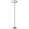 POWERTECH LED φωτιστικό δαπέδου HLL-0204, 42W, 4000K, Φ38x157cm, ασημί/μαύρο