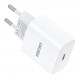 KAKUSIGA φορτιστής τοίχου KSC-1230, USB-C, 2.4A, λευκός