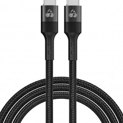 POWERTECH καλώδιο USB-C σε USB-C PTR-0168, PD 60W, copper, 1.5m, μαύρο