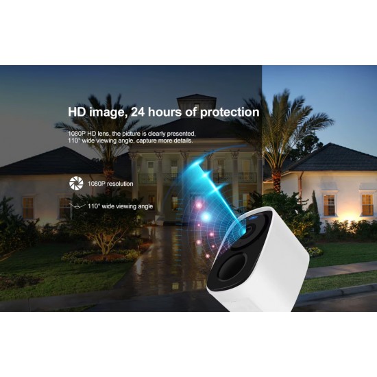 VSTARCAM smart ηλιακή κάμερα BG54, 3MP, 4G, SD, 5200mAh, IP66
