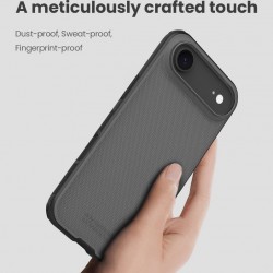 NILLKIN θήκη Super Frosted Shield Pro για Apple iPhone 17 Air, διάφανη/μαύρη