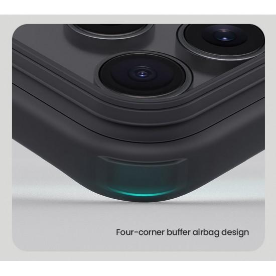NILLKIN θήκη Super Frosted Shield Pro για Apple iPhone 17 Pro, μαύρη