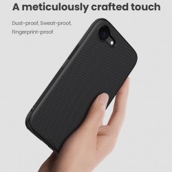 NILLKIN θήκη Super Frosted Shield Pro για Apple iPhone 16e, μαύρη
