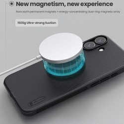 NILLKIN θήκη Super Frosted Shield Pro Magnetic για Apple iPhone 17, μαύρη
