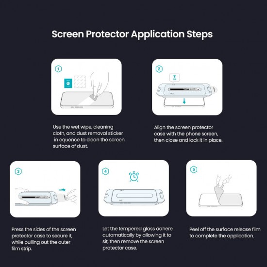 NILLKIN tempered glass 2.5D H+ Pro για Apple iPhone 17 Pro