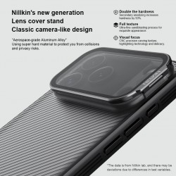 NILLKIN θήκη CamShield Prop για Apple iPhone 17 Pro Max, διάφανη/μαύρη