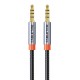 CABLETIME καλώδιο ήχου 3.5mm CT-AM35M, gold plated, 1.5m, μαύρο