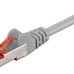 GOOBAY καλώδιο δικτύου 50888, CAT 6 S/FTP, copper, 250MHz, 3m, γκρι