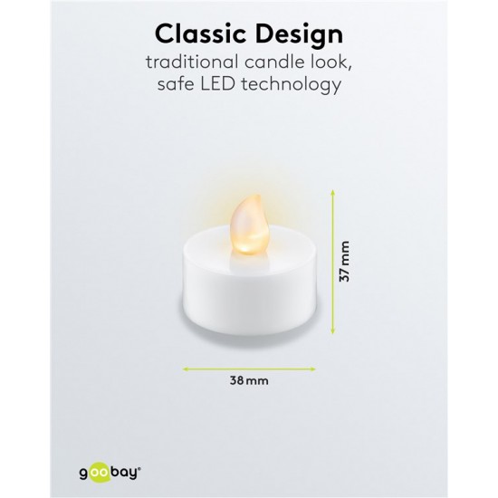 GOOBAY σετ LED φωτιστικά ρεσώ 77752, 2500K, IP20, 4τμχ