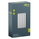 GOOBAY ράβδοι σιλικόνης 77853, Φ11mm x 200mm, διάφανο, 50τμχ