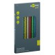 GOOBAY ράβδοι σιλικόνης 77855, Φ11mm x 200mm, glitter διάφορα χρώματα, 10τμχ