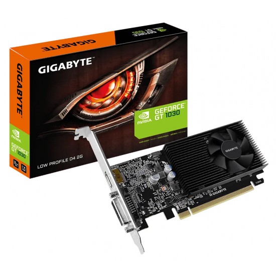 GIGABYTE VGA NVIDIA GeForce GT 1030 GV-N1030D4-2GL, GDDR4 2GB, 64bit